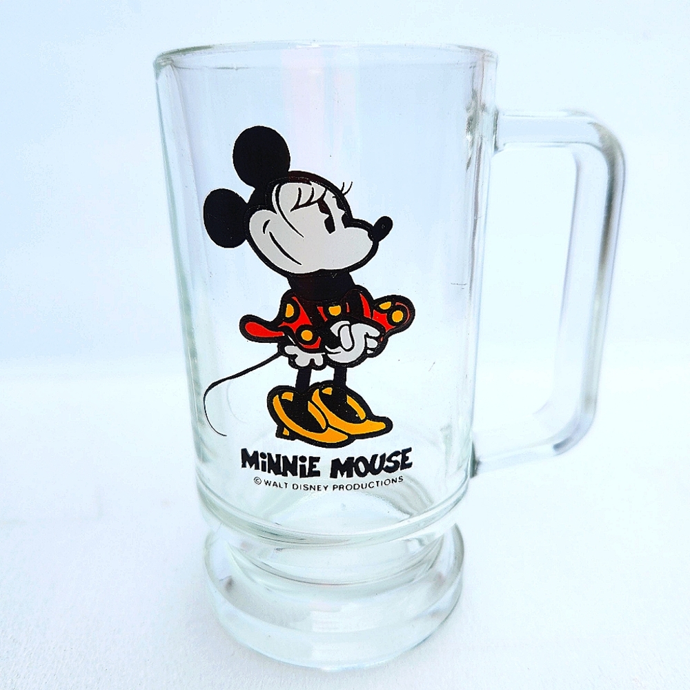 Disney Minnie Mouse Glass Pedestal Mug - Picture 2 of 8